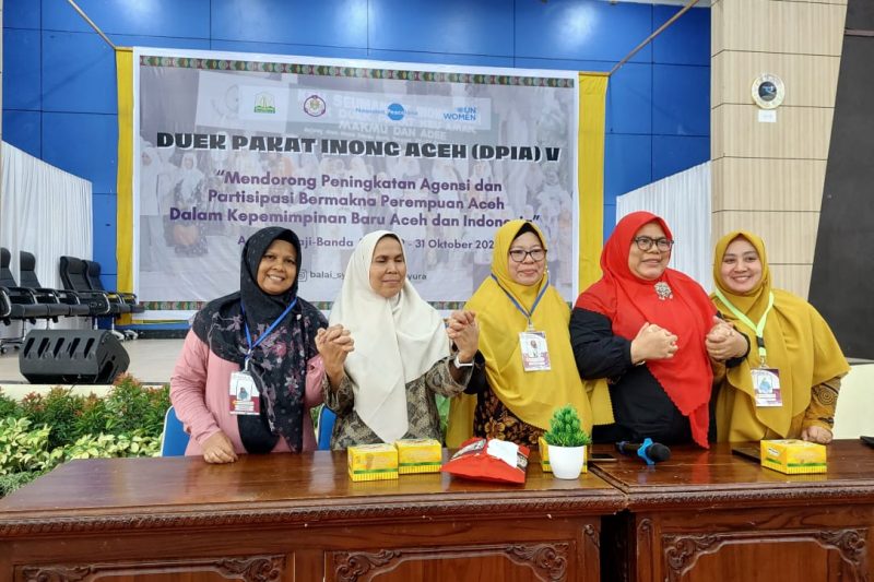 Konsolidasi Perempuan Aceh: 5 Rekomendasi Penting dari Duek Pakat Inong  Aceh V